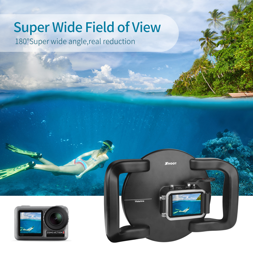 Underwater Waterproof Dome Port for DJI OSMO